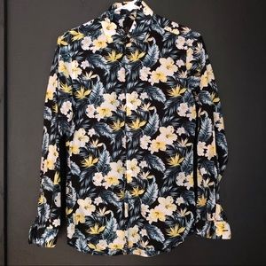H&M Hawaiian Print Button Down